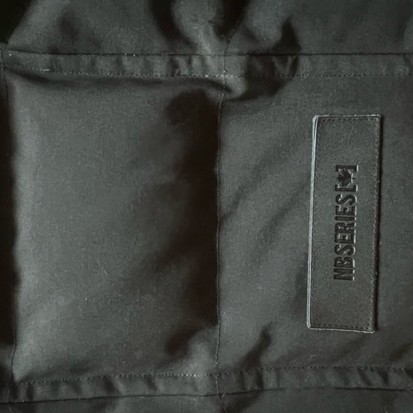 Women's Black Courcheval Removable Fur Leather & Duck Down Parka - Picture 5 of 7